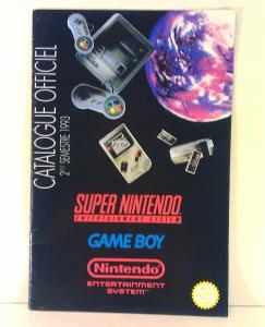 Catalogue Nintendo 2ème Semestre 1993 (01)
